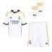 Maillot de foot Real Madrid Antonio Rudiger #22 Domicile vêtements enfant 2023-24 Manches Courtes (+ pantalon court)